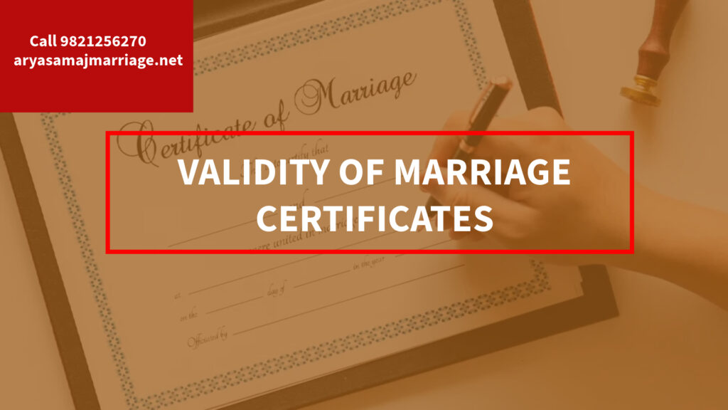 validity-of-marriage-certificate